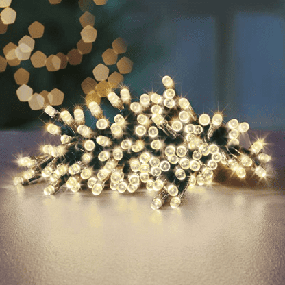Premier - 50 or 100 Battery Operated LED Timelights - Warm White
